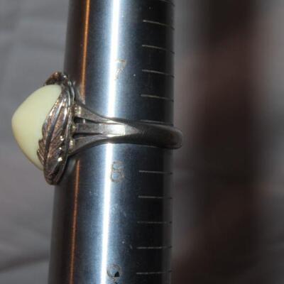 Sterling Feather Ring