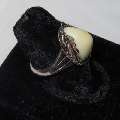 Sterling Feather Ring