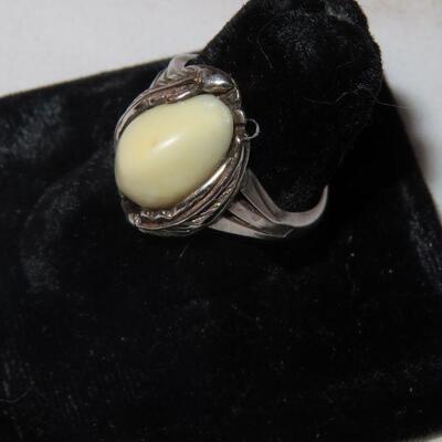 Sterling Feather Ring
