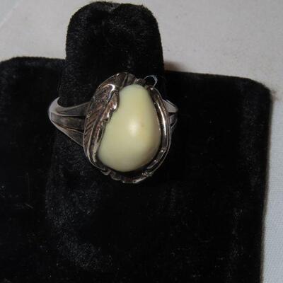 Sterling Feather Ring