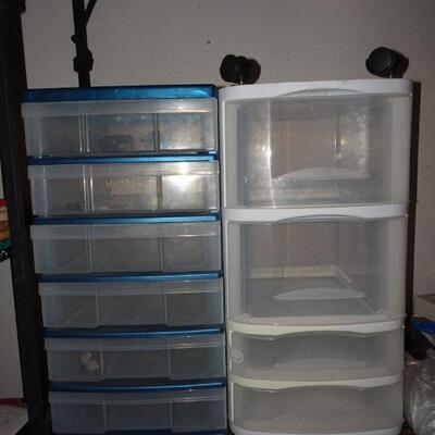 2 Plastic Storage Containers LOCAL PICKUP ONLY 