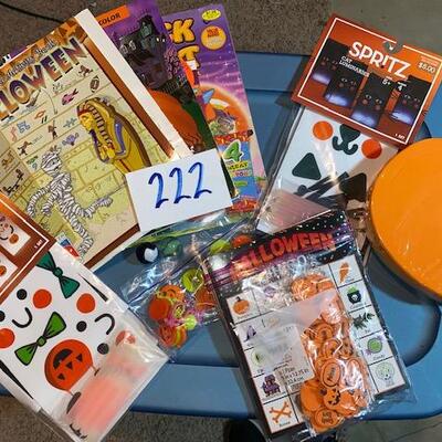 Lot 222 -halloween craft lot