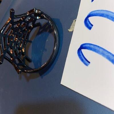 Lot 227 - Spider web bracelet