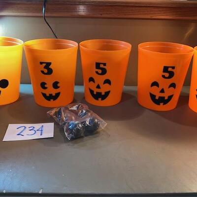 Lot 234- Halloween bucket game