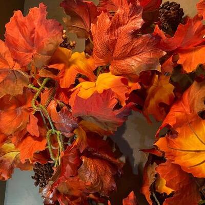 Lot 236 - Fall leaf garland