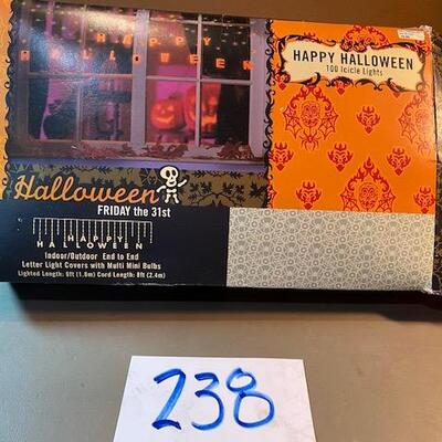 Lot 238 - Halloween Lights