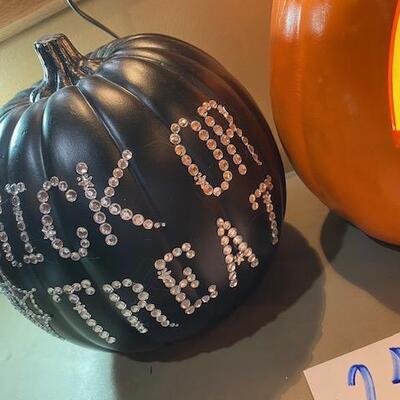 Lot 241 - three pumpkins