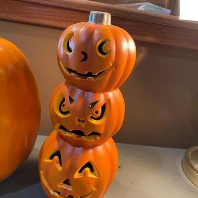 Lot 241 - three pumpkins