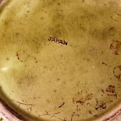 Lot 41: Ceramic tea pots, copper tea kettle, snack set, pitcher, Jack Daniels tin, and more.