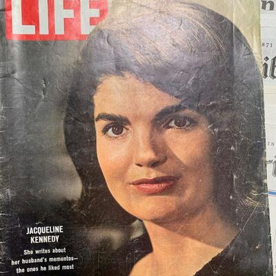 #10 Jacqueline Kennedy Life Magazine