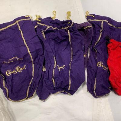 #195 Crown Royal Bags