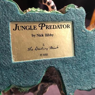 Danbury Mint - Nick Bibby - "Jungle Predator" Figurine L.E.