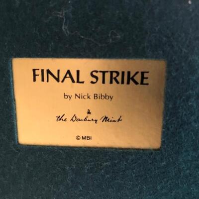 Danbury Mint - Nick Bibby - "Final Strike" - L.E. Figurine