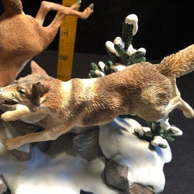 Danbury Mint - Nick Bibby - "Winter Chase" Figurine