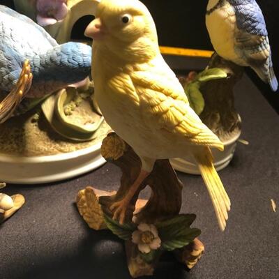 5 Random Birds - 2 Music Boxes & 3 Figurines