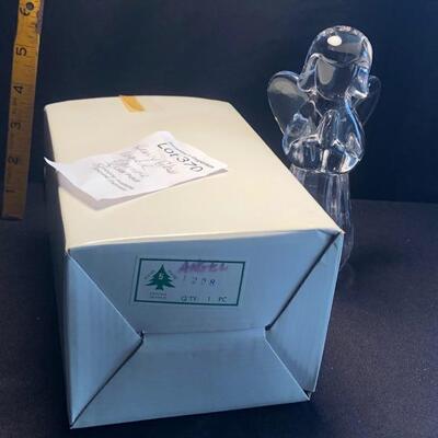 Forester's Heavy Glass Angel - Handmade Crystal 