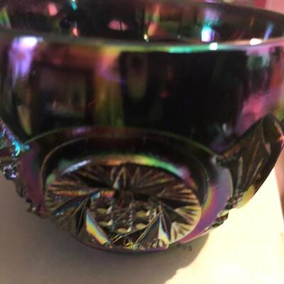 8 Vintage Fenton Carnival Punch Bowl Glasses - No Punchbowl 