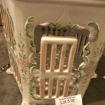 Vintage "Old Venezia" Porcelain Bird Cage - Rare