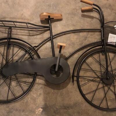 Metal Vintage Object - Bike Wall DÃ©cor - New w/tag 