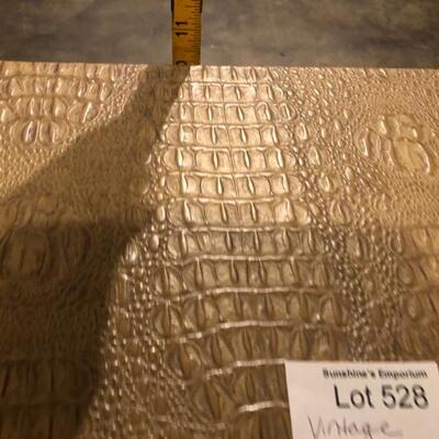 Vintage Animal Skin and Leather Box