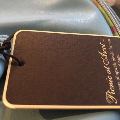 New Picnic at Ascot Ice Cream Party Cooler - Serves 6 Blue Plaid