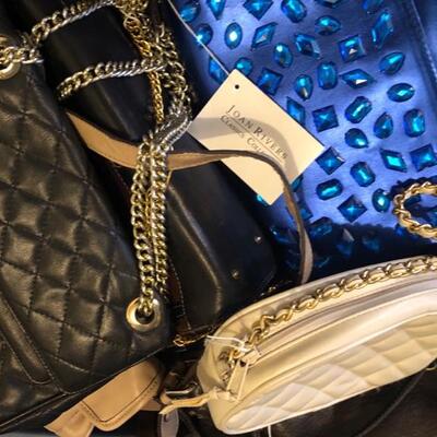 33 Purses, Handbags, & Clutches - Joan Rivers, Nine & CO, Liz Claiborne & More