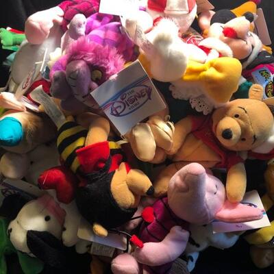 43 Disney Store Stuffed Animals with Tags