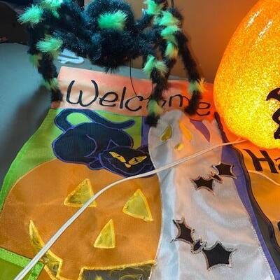 Lot 258 - Halloween decor