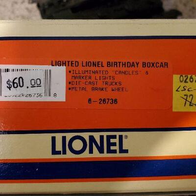 Lot 44:  Lionel and HO trains and more,, some new in box