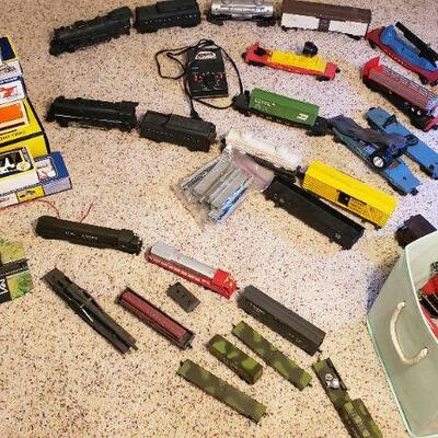 Lot 44:  Lionel and HO trains and more,, some new in box