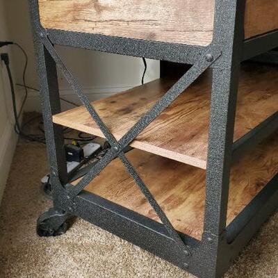 Lot 69:  TV Table, coffee table and end table