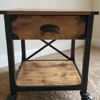 Lot 69:  TV Table, coffee table and end table