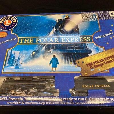 Lot 48: Lionels Polar Express train set