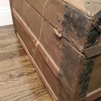 Lot 107:  Antique Chest and More