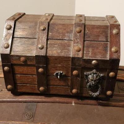 Lot 107:  Antique Chest and More