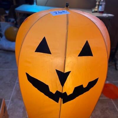Lot 268 - Pop up lighted pumpkin