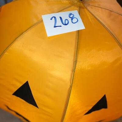 Lot 268 - Pop up lighted pumpkin