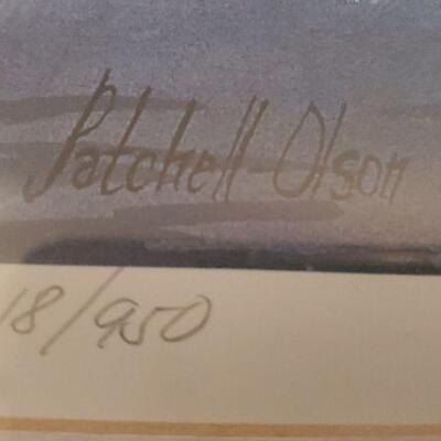 Lot 82:  Patchell Olson Lithograph