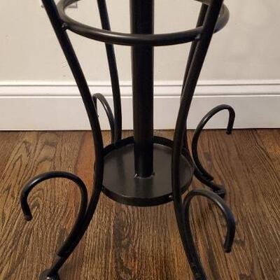 Lot 77:  Coat Rack with umbrella storage 