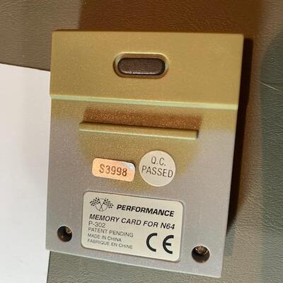 Lot 286 - Nintento 64 Memory card