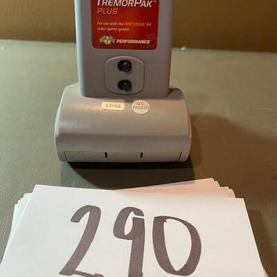 Lot 290 - Nintento 64 Tremor Pak Plus