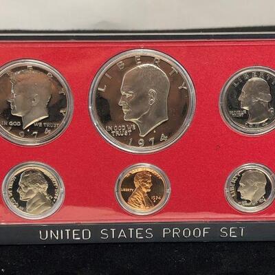 Lot 24 - 1974 S Coin Proof Set