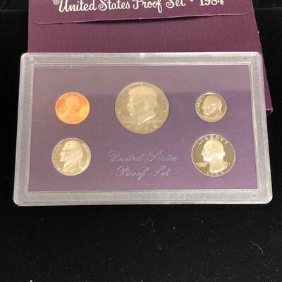 Lot 31 - 1984 S Coin Proof Set