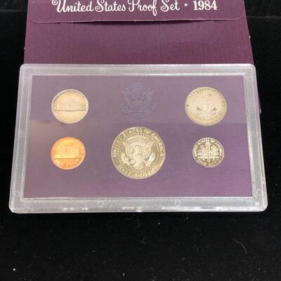 Lot 31 - 1984 S Coin Proof Set