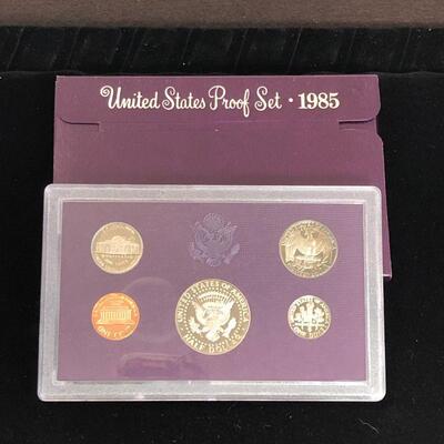 Lot 32 - 1985 S Coin Proof Set