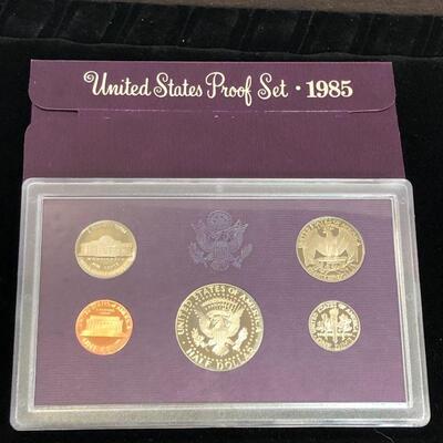 Lot 33 - 1985 S Coin Proof Set
