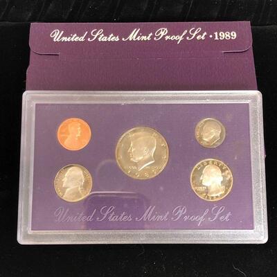 Lot 36 - 1989 S Coin Proof Set