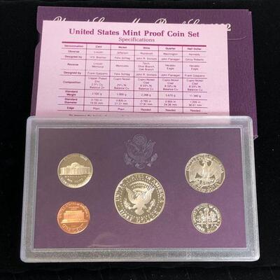 Lot 39 - 1992 S Coin Proof Set