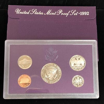 Lot 41 - 1992 S Coin Proof Set
