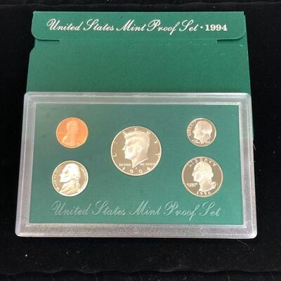 Lot 42 - 1994 S Coin Proof Set